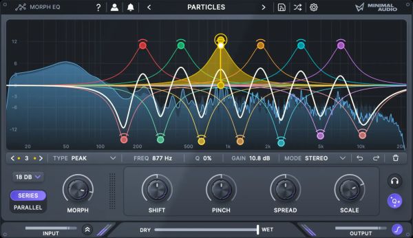 Minimal Audio Morph EQ